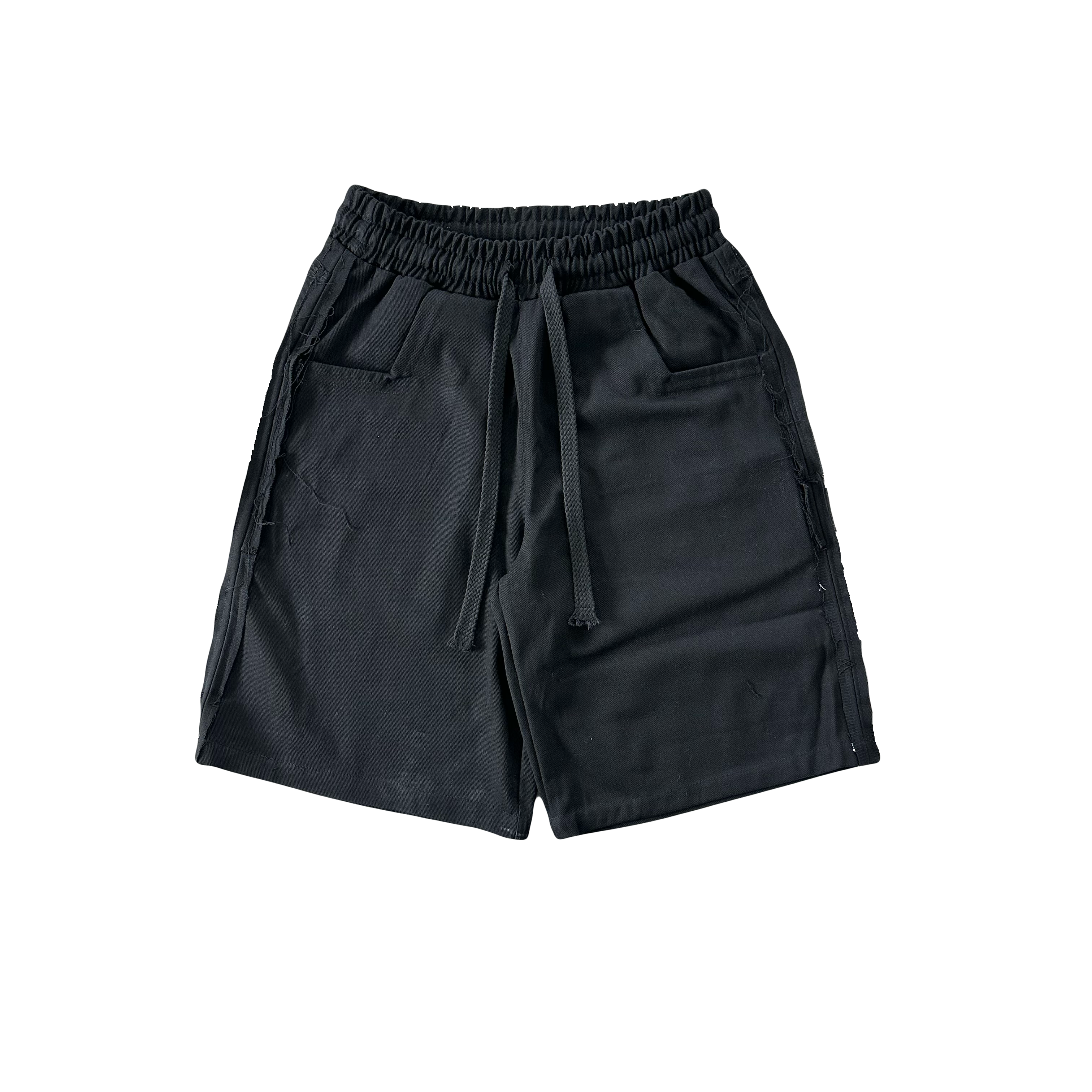 COTTON SHORTS TEXTURED SEAMS
