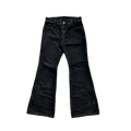 FLARED BLACK JEANS