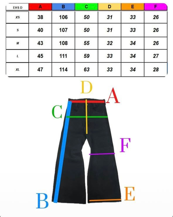 EHS DELUXE FLARED JEANS