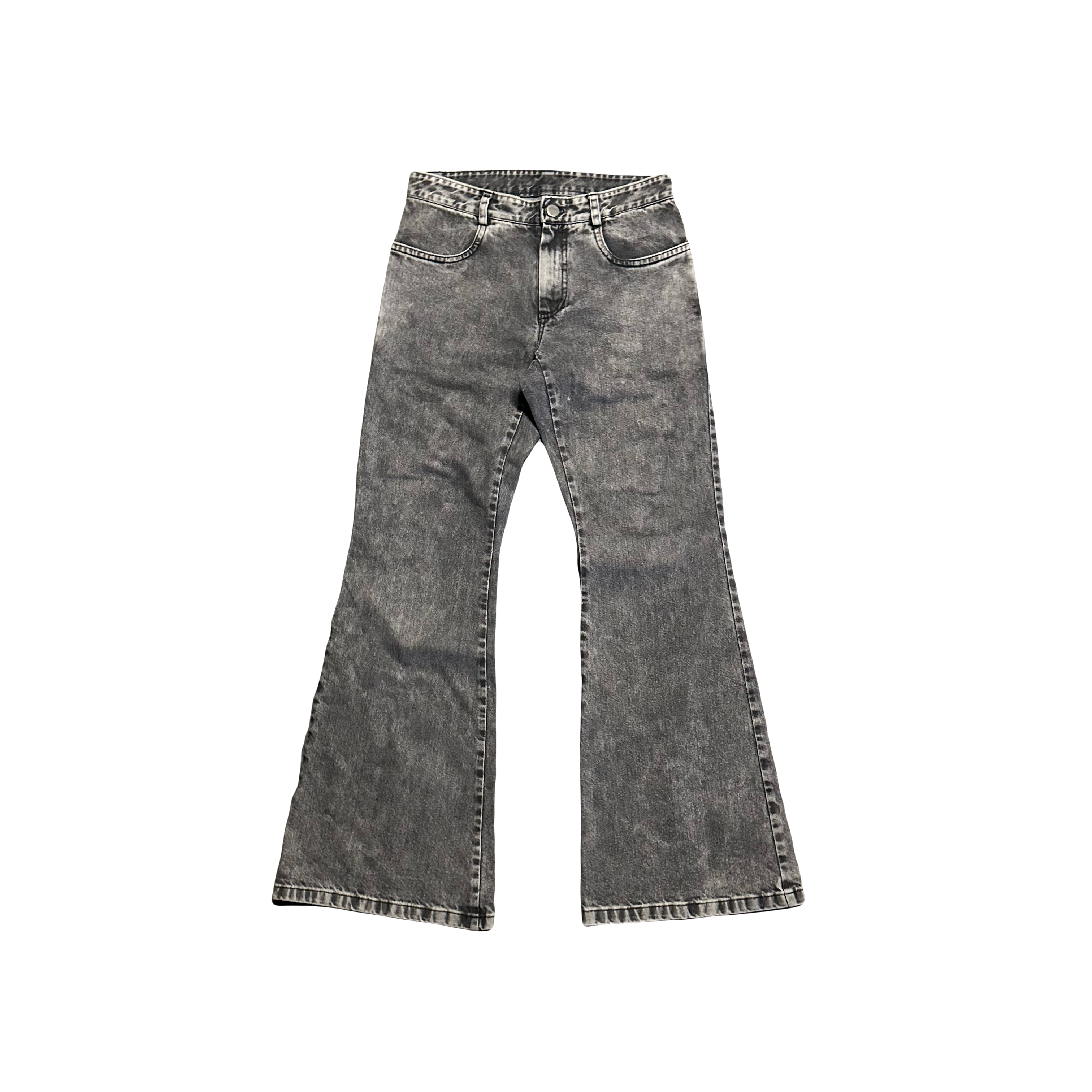 FLARED JEANS GREY