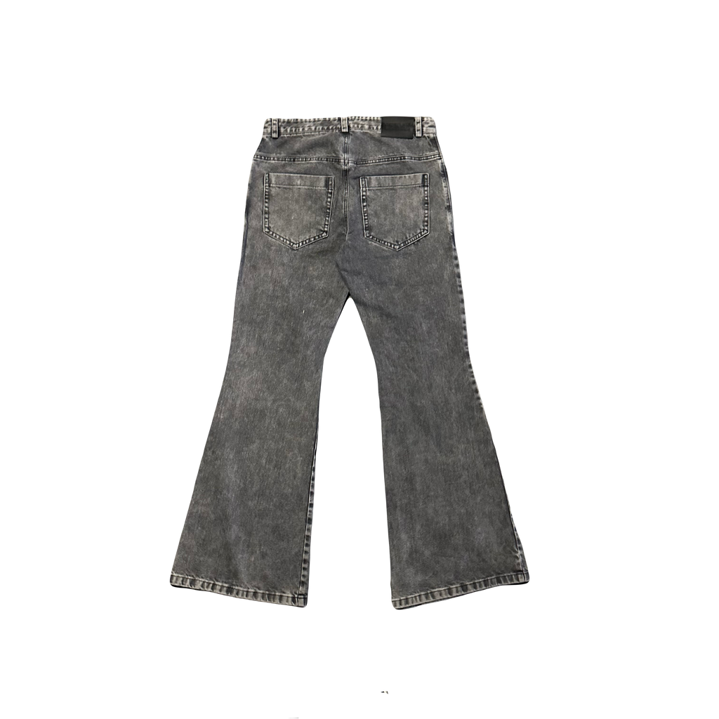 FLARED JEANS GREY
