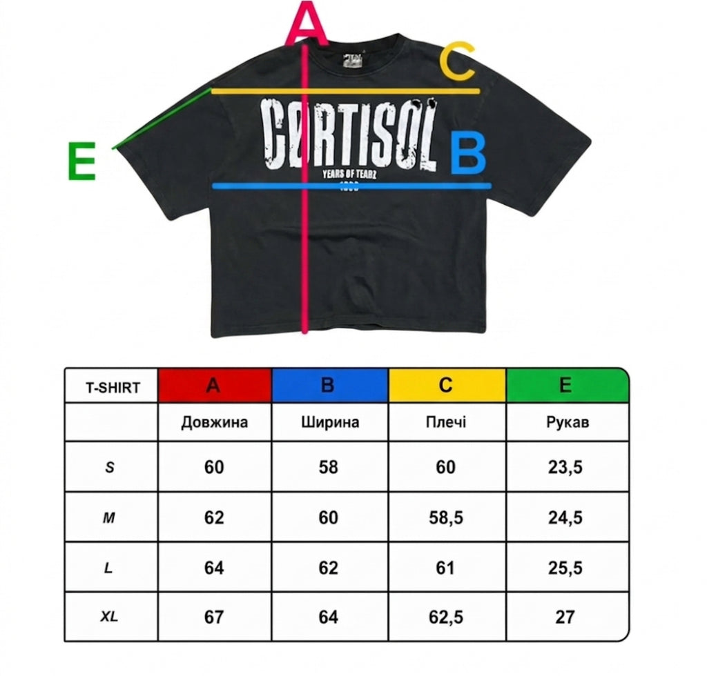 T-SHIRT "C0RTISOL"
