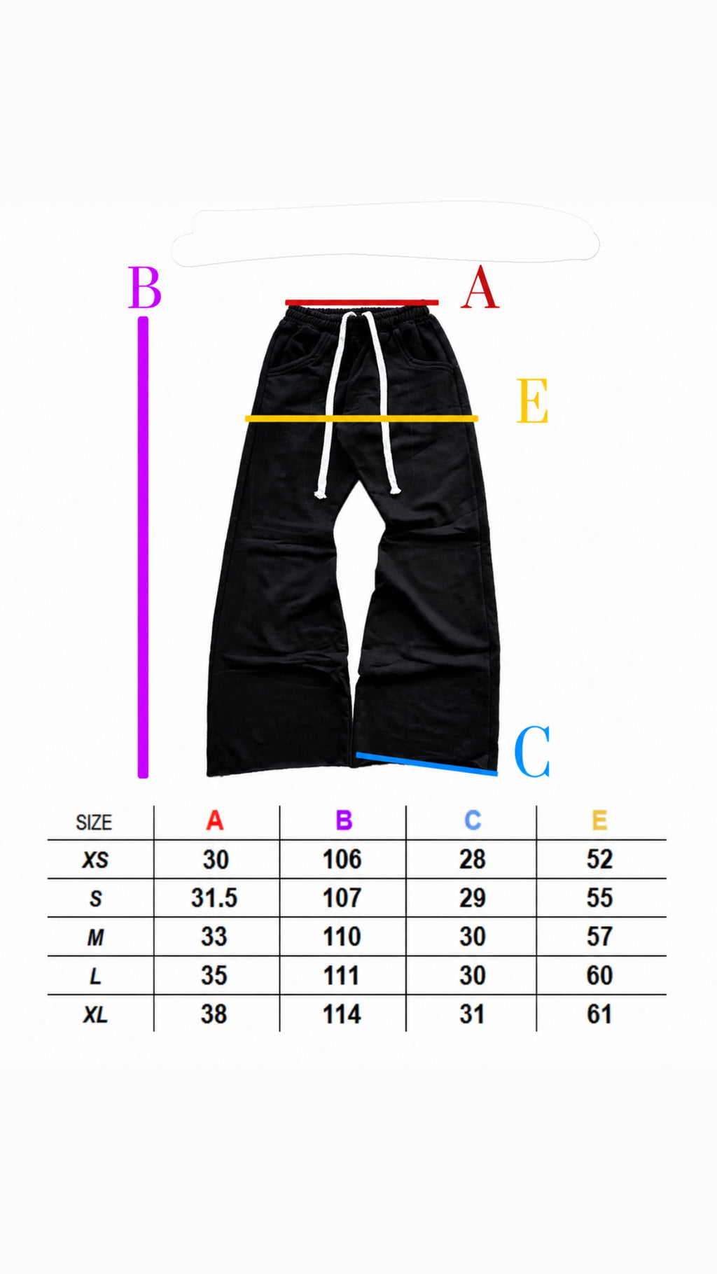 FLARED  SWEATPANTS